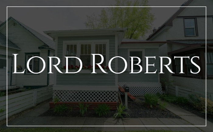 Lord Roberts neighbourhood in Fort Rouge Winnipeg